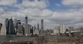 View of New York City Skyline World Trade Center Iconic Symbol and Office Towers 4k or 4k+ Resolution