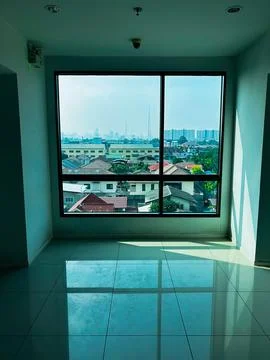 View next door Foto stock