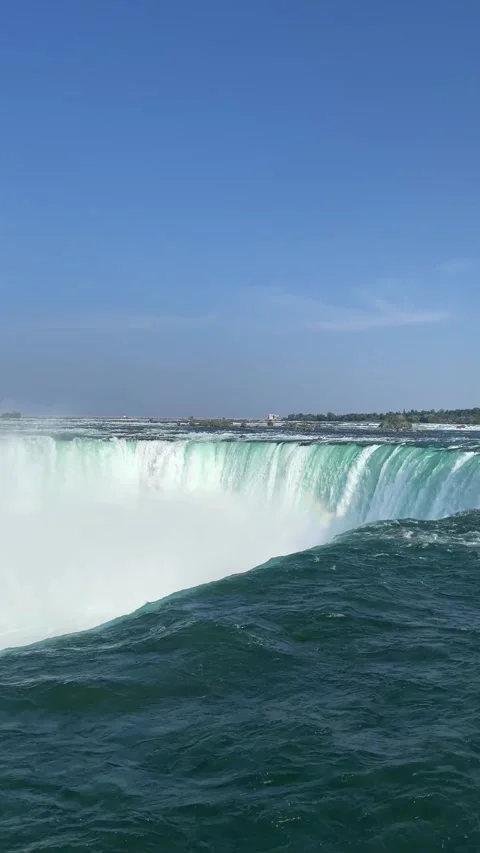 View of Niagara Falls in Canada Vídeo Stock 326250342