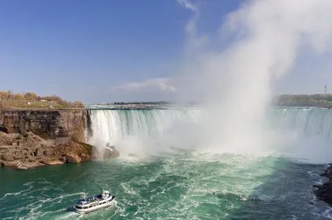 View at Niagara Falls Foto stock