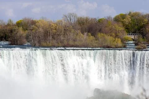 View at Niagara Falls Stock Photos