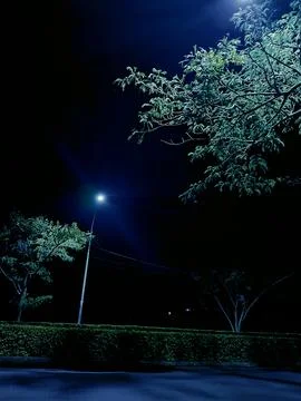 View at night  스톡 사진