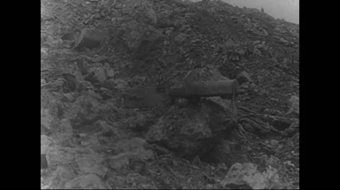View of no man's land Stock Footage 43324129