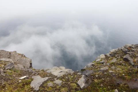 View from Nordkapp Stock-Fotos