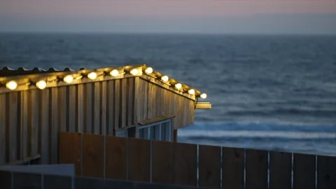 View of the North Sea 스톡 동영상 120236271