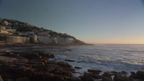 View at the Ocean in Cape Town | Rec. 709 Video stock 308464847