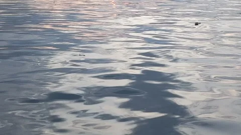 The view of the ocean that looks like it is glowing in Indonesia Stock Footage 292504573