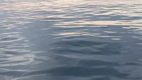 The view of the ocean that looks like it is glowing in Indonesia Stock Footage 292504594