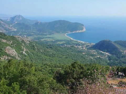 View for the ocean! Stock Photos