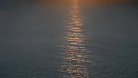 View of ocean from top of koko Head trail at sunrise Honolulu Hawaii Stock Footage 312760536