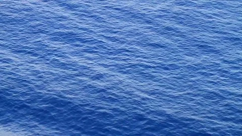 View of ocean waves from the bow of a container ship Stock Footage 71579699