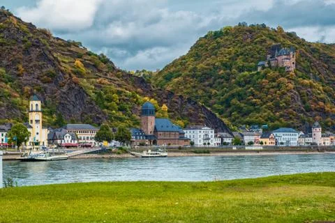 View of the old, beautiful Castle Foto stock