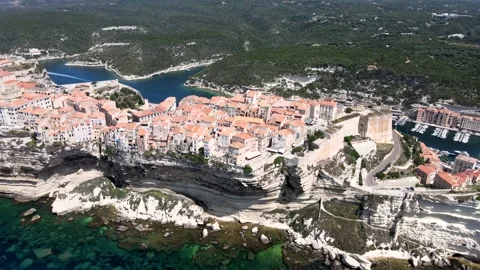 View of old Bonifacio Stock Footage 138323982