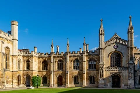 View of the old building in Cambridge Stock Photos