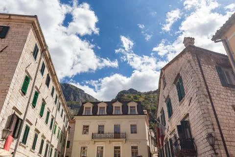 View of Old Buildings Stock Photos