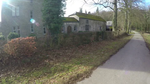 View of the old castle Stock Footage 87327167