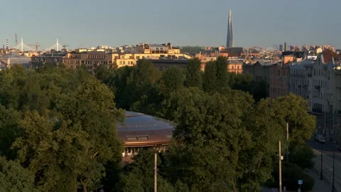 A view of a old city Stock Footage 138205048