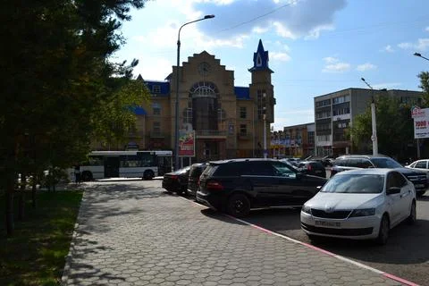 View of the old general store Stock Photos