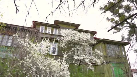 View of the old house Stock Footage 154905903