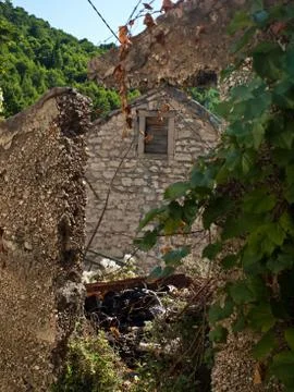 View at old house Stock Photos