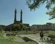 View of old mosque ruins SD Footage
