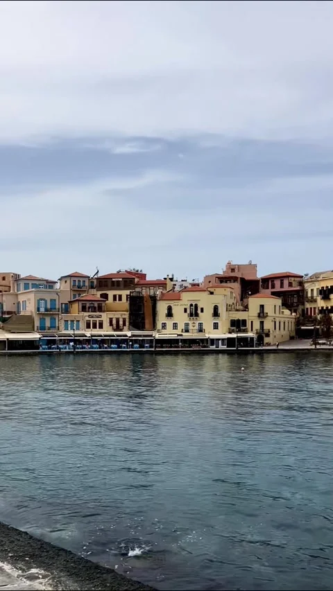 View of the Old Town in Chania. Vídeos de archivo 334010346