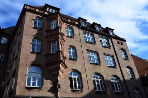 View of the old town of Nuremberg Foto stock