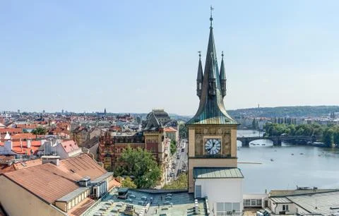 View from the Old Town tower Stock Photos