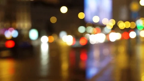 A view of the oncoming traffic Stock Footage 103552004