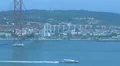View of one of 25th of April bridge's end, Lisbon 4k or 4k+ Resolution