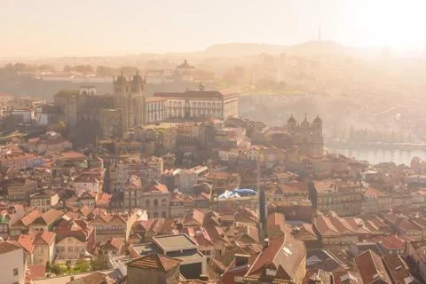 View of Oporto from high Stock Photos
