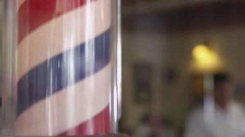 View or barber shop Stock Footage 67348237