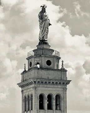 View from Oratory in Rome Foto stock