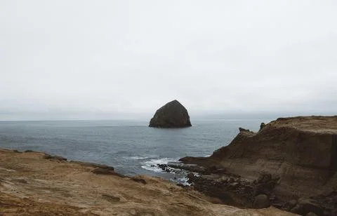 View of Oregon Coast, USA Stock Photos