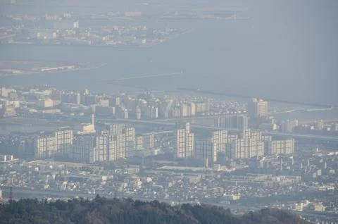 View of Osaka Stock Photos