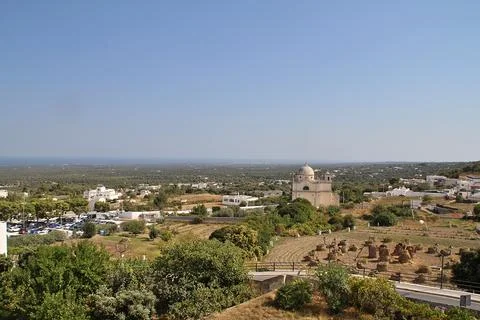 View from Ostuni Stock Photos