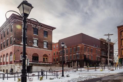 View of Oswego Stock Photos
