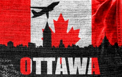 View of ottawa Stock Illustration