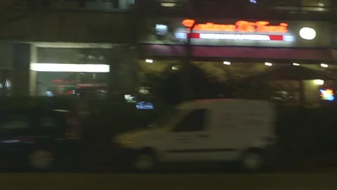 View out of a car window in berlin Stock Footage 149238231