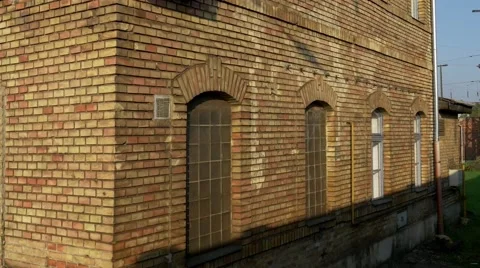 View out of moving train window Stock Footage 43197185