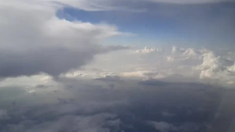 View out side the window seat Stock Footage 159396425