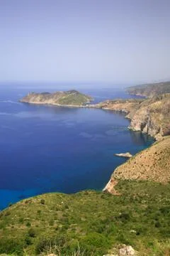 View over to assos Stock Photos