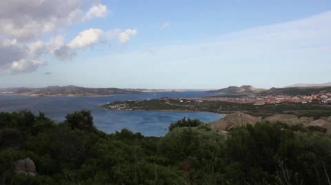 View over Corsica Vídeos de archivo 36268103