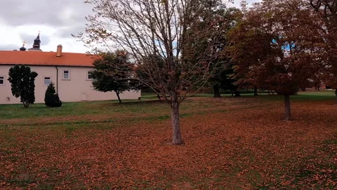 View over courtyard of Krusedol Monastery. 스톡 동영상 166462168