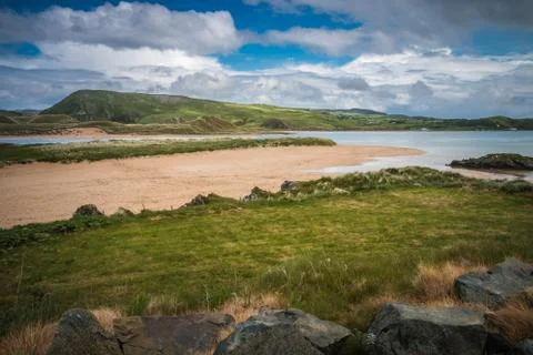 A view over Doagh Stock Photos