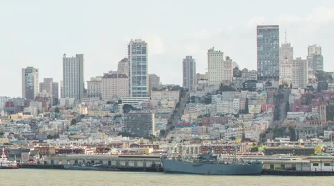 View over downtown San Francisco 動画素材 63661207