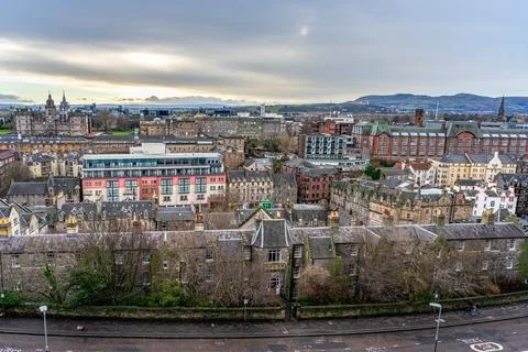 View over Edinburgh Stock-Fotos