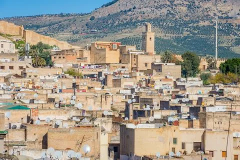 View over Fez, Morocco Stock Photos