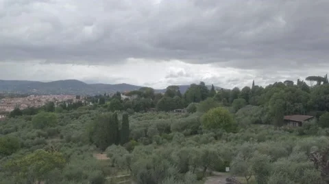 A view over Florence in Italy Stock Footage 66447728