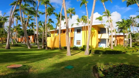 View over Iberostar Bavaro Suits at Punta Cana. Vidéo 234682891